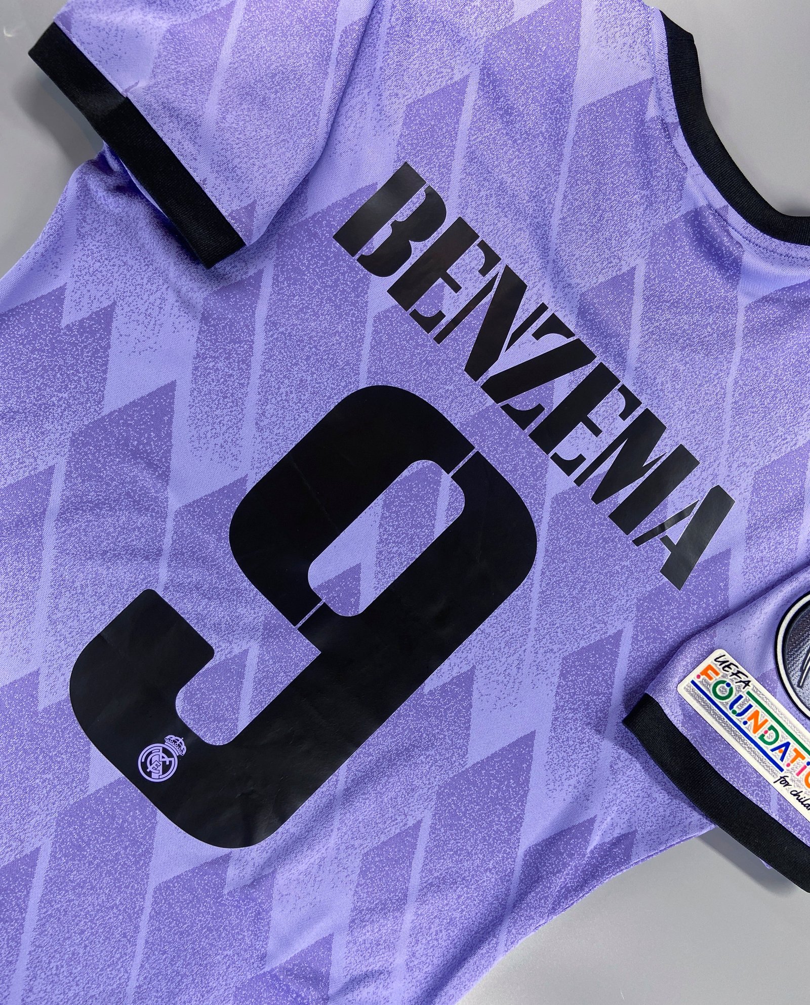 CAMISETA SEGUNDA EQUIPACIÓN REAL MADRID 22/23 VERSIÓN JUGADOR - Imagen 9