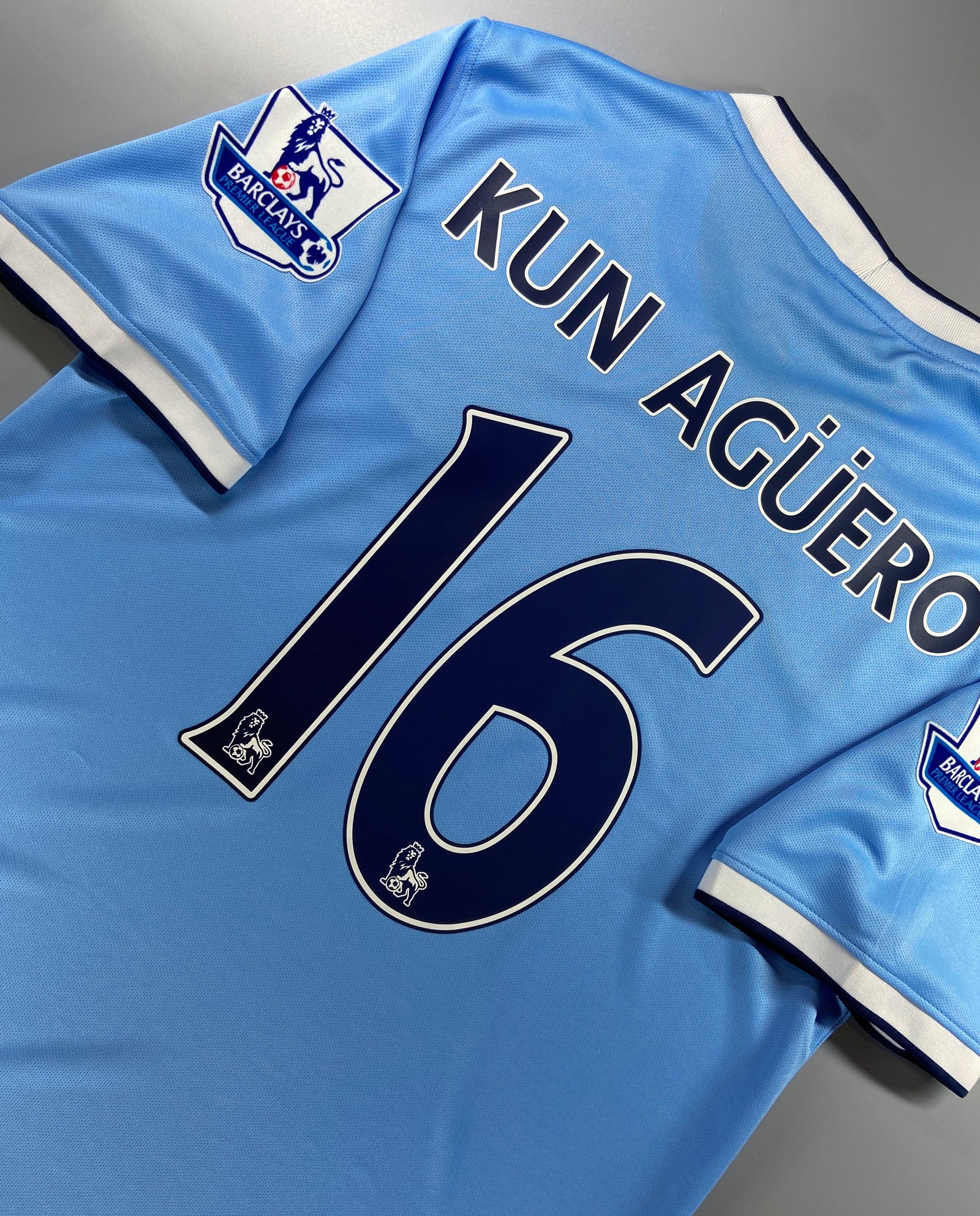 CAMISETA PRIMERA EQUIPACIÓN MANCHESTER CITY 13/14 - Imagen 9