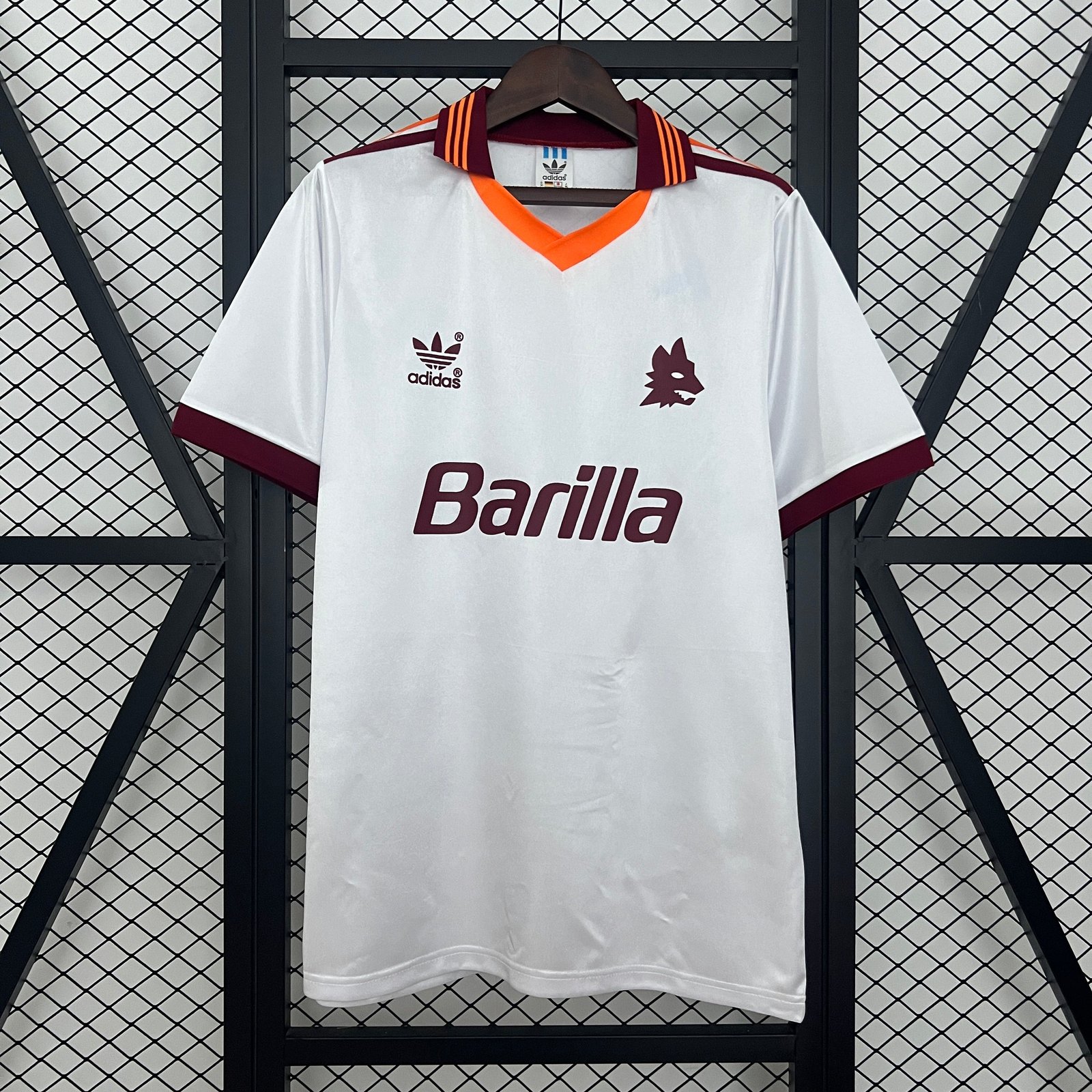 CAMISETA SEGUNDA EQUIPACIÓN AS ROMA 1992/93