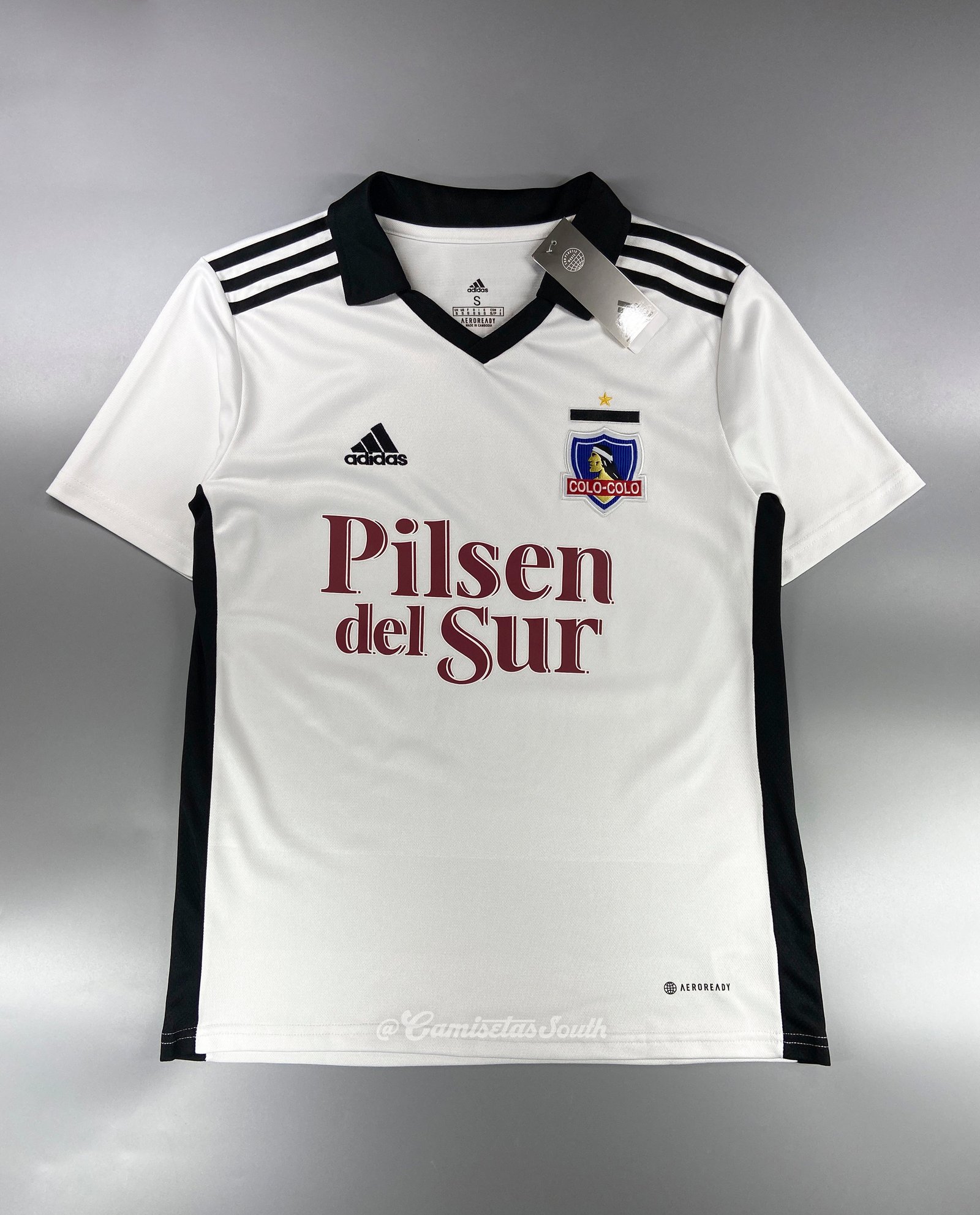 CAMISETA PRIMERA EQUIPACIÓN COLO COLO 2022 VERSIÓN FAN - Imagen 2
