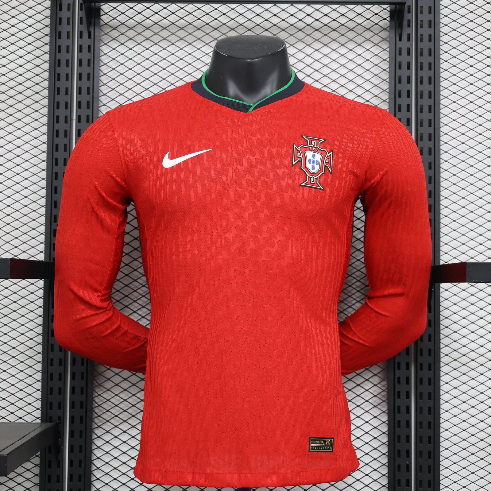 CAMISETA PRIMERA EQUIPACIÓN PORTUGAL 2024 VERSIÓN JUGADOR - Imagen 7
