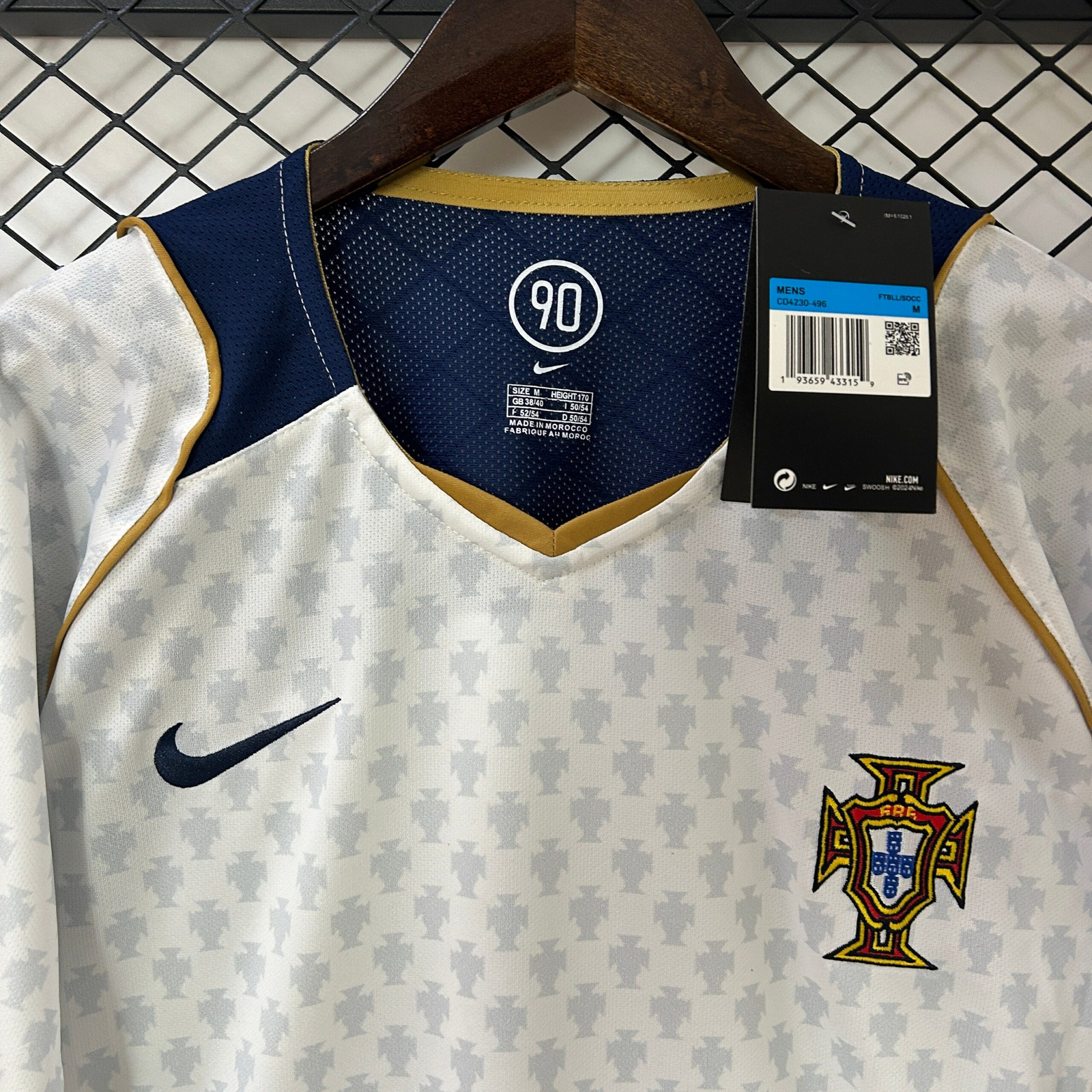 CAMISETA SEGUNDA EQUIPACIÓN PORTUGAL 2004 - Imagen 2
