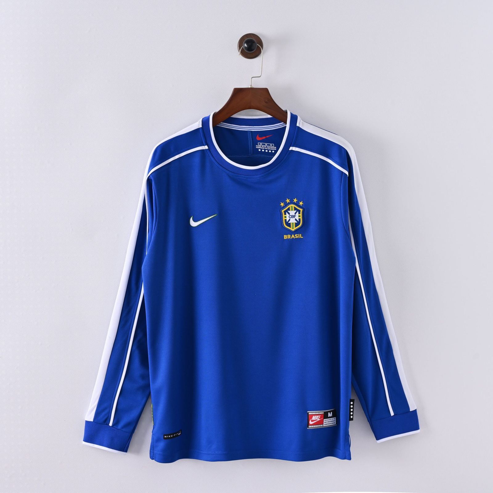 CAMISETA SEGUNDA EQUIPACIÓN BRASIL 1998 - Imagen 10