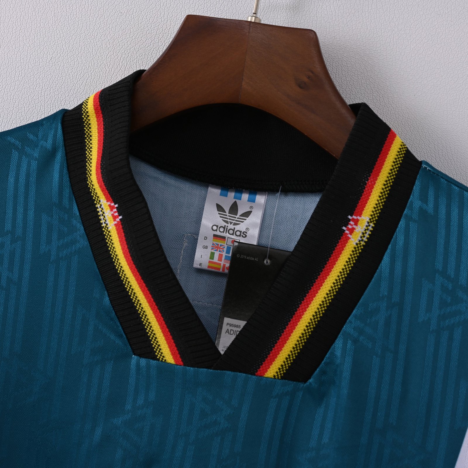 CAMISETA SEGUNDA EQUIPACIÓN ALEMANIA 1996 - Imagen 2