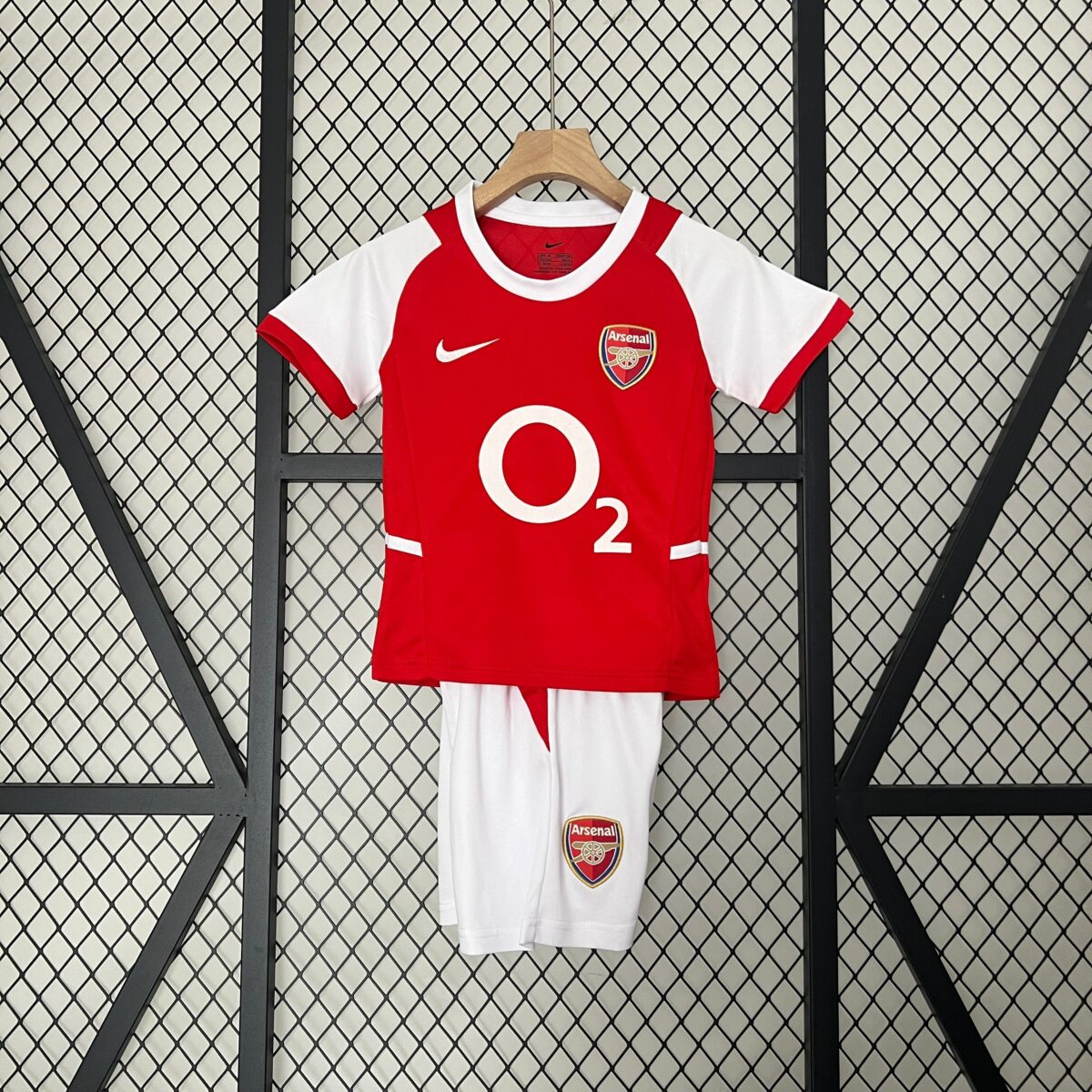 CAMISETA PRIMERA EQUIPACIÓN ARSENAL 2002/04 INFANTIL