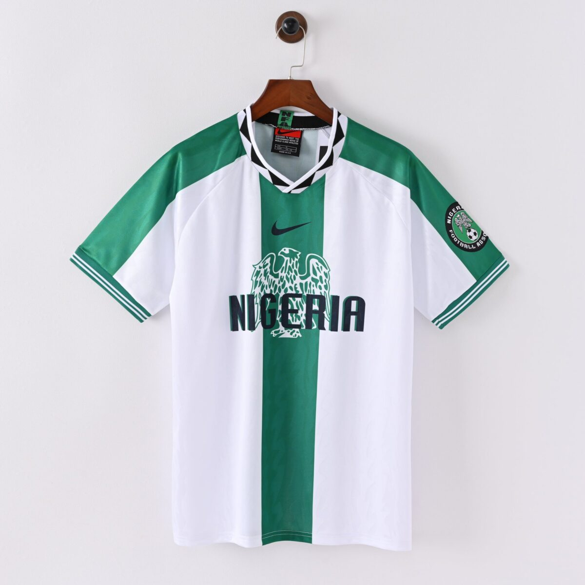 CAMISETA SEGUNDA EQUIPACIÓN NIGERIA 1996