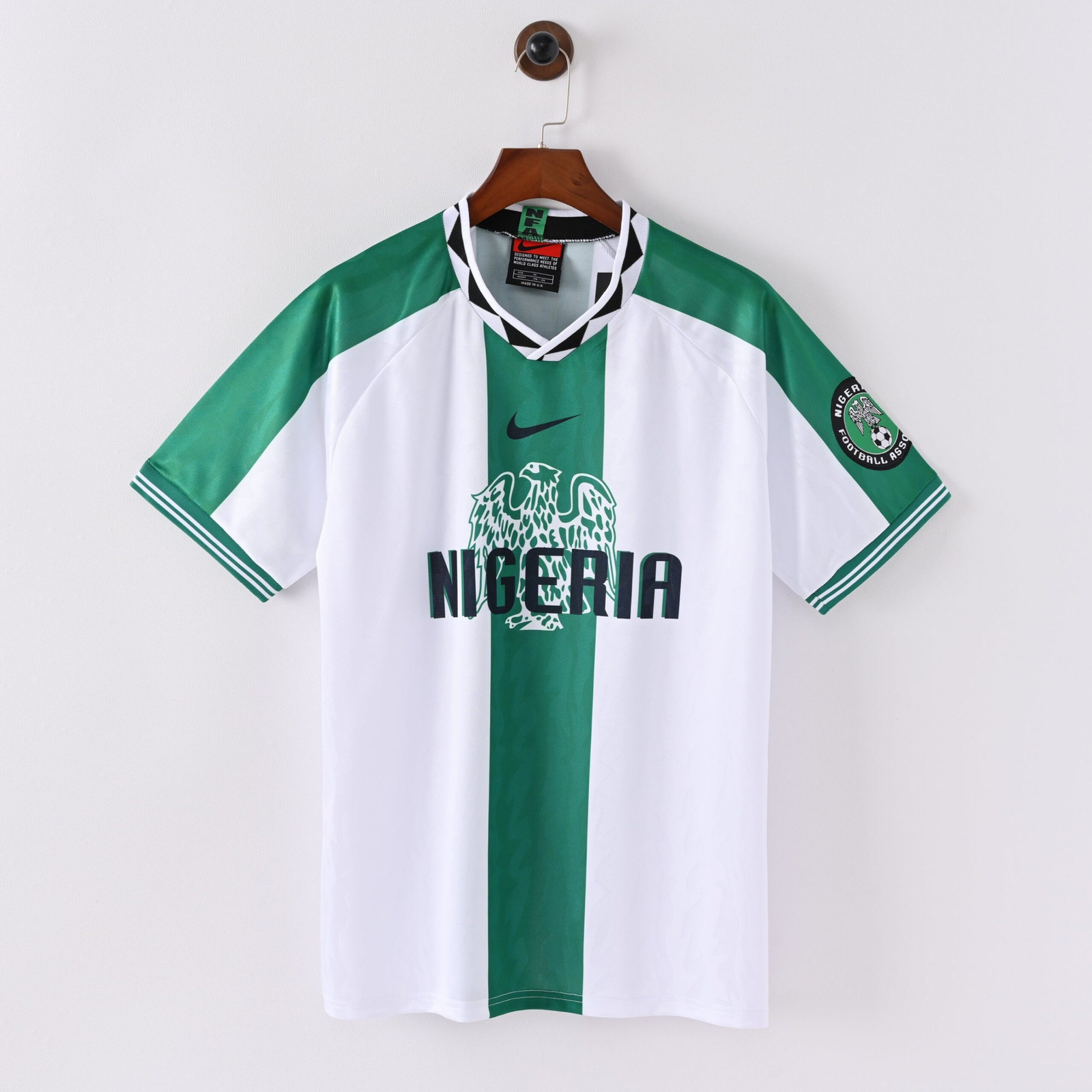 CAMISETA SEGUNDA EQUIPACIÓN NIGERIA 1996