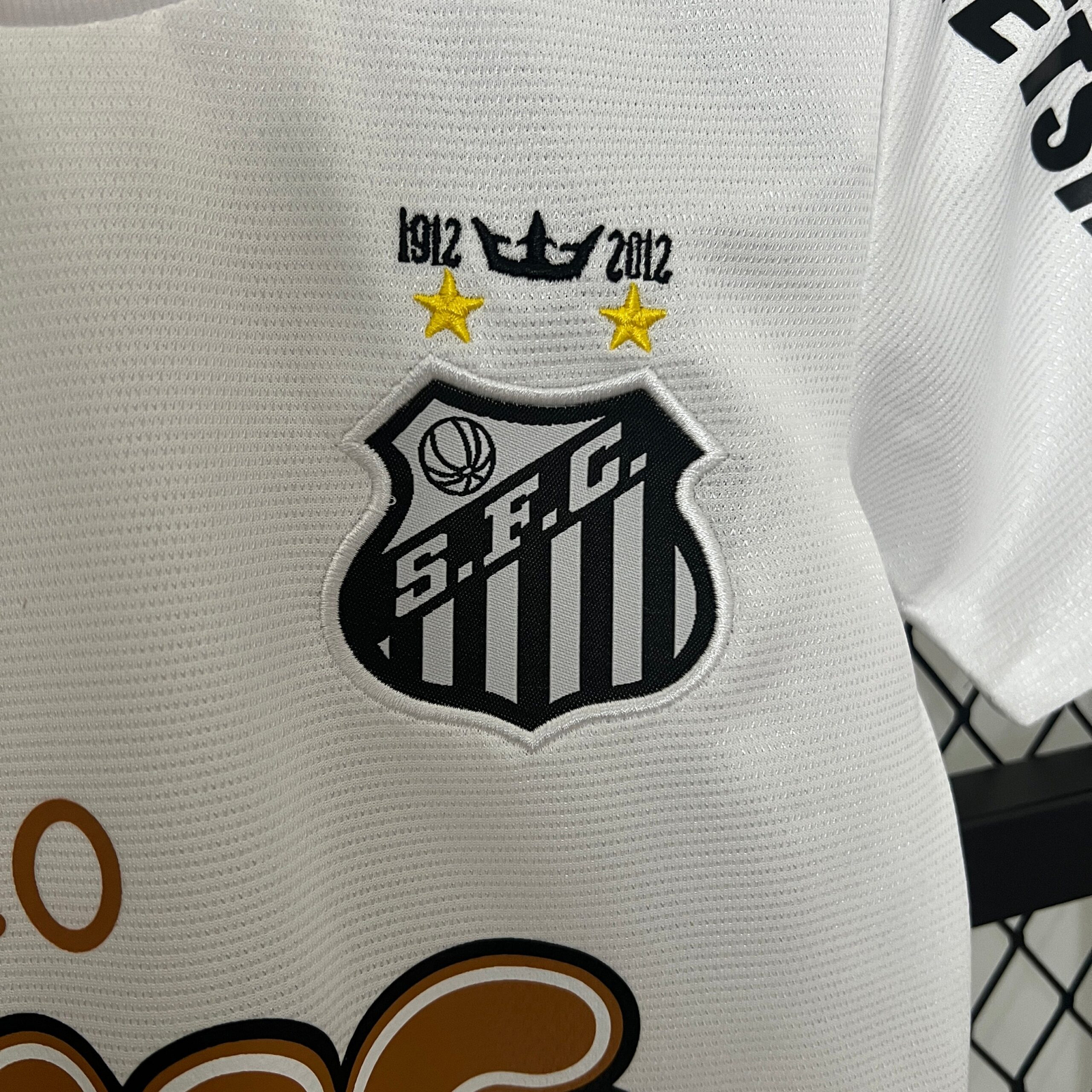 CAMISETA PRIMERA EQUIPACIÓN SANTOS 2012 INFANTIL - Imagen 4