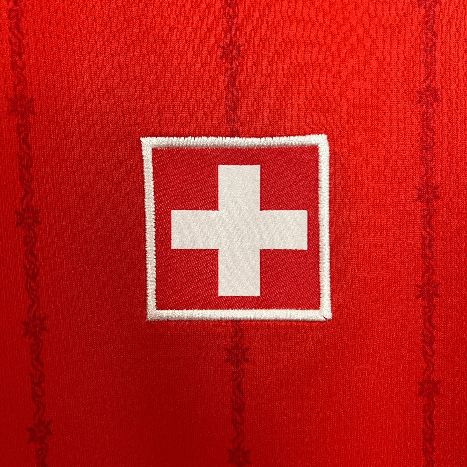 CAMISETA PRIMERA EQUIPACIÓN SUIZA 2024 VERSIÓN FAN - Imagen 5