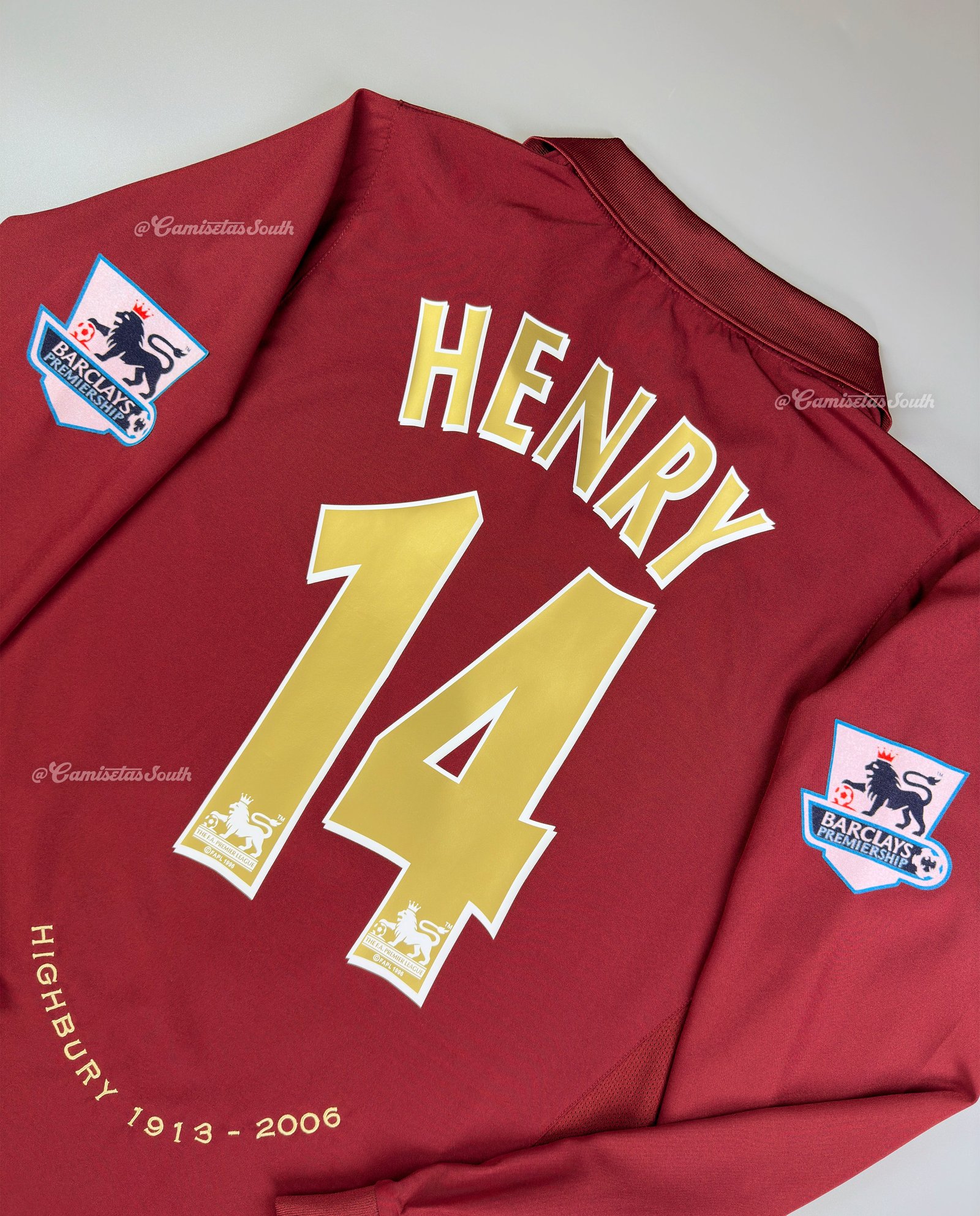 CAMISETA PRIMERA EQUIPACIÓN ARSENAL 2005/06 MANGA LARGA - Imagen 9