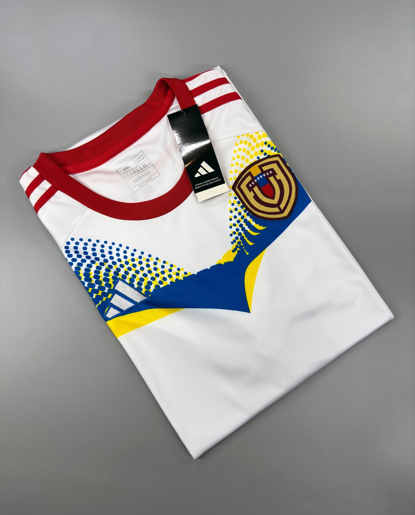 CAMISETA SEGUNDA EQUIPACIÓN VENEZUELA 2024 VERSIÓN FAN - Imagen 8