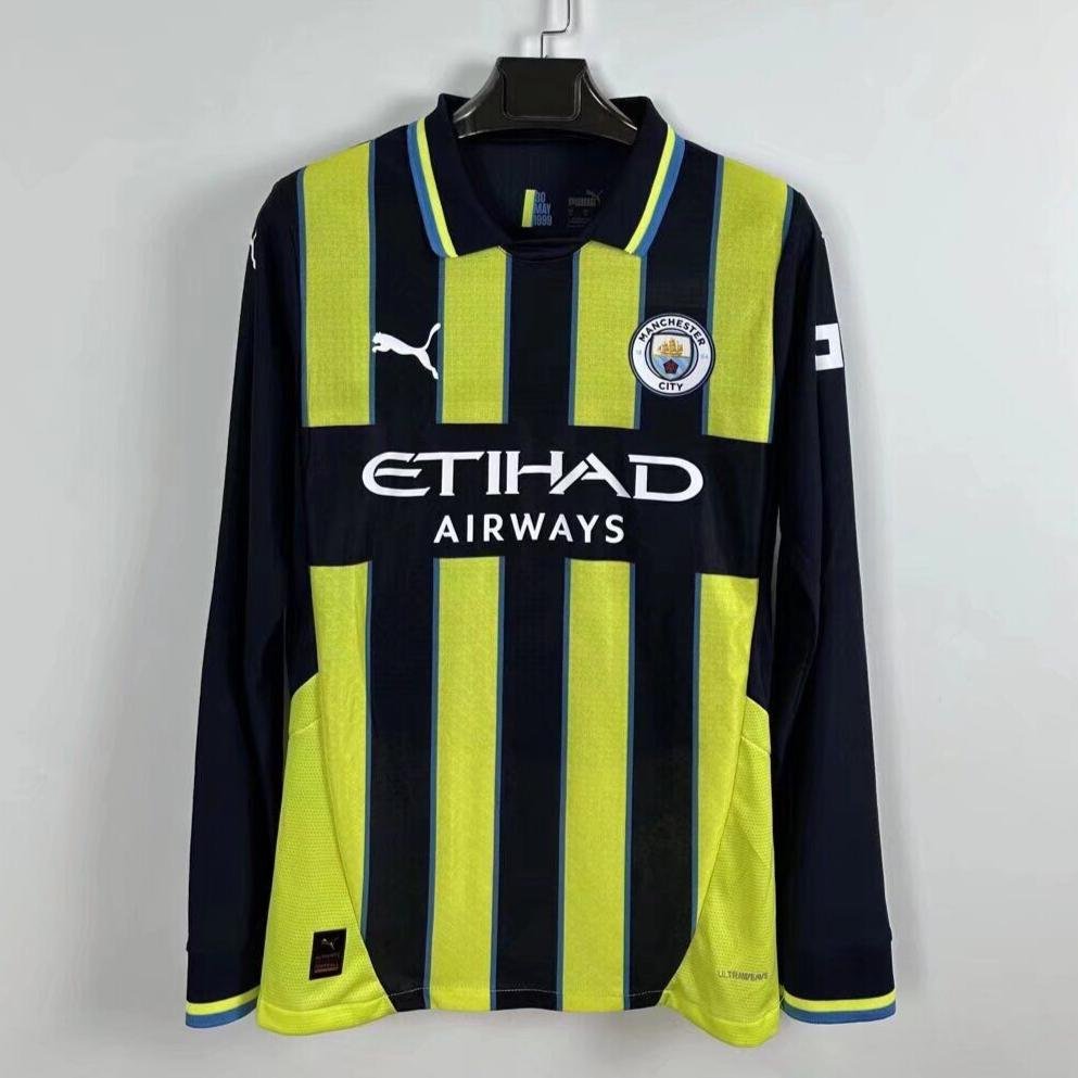 CAMISETA SEGUNDA EQUIPACIÓN MANCHESTER CITY 24/25 VERSIÓN JUGADOR - Imagen 6