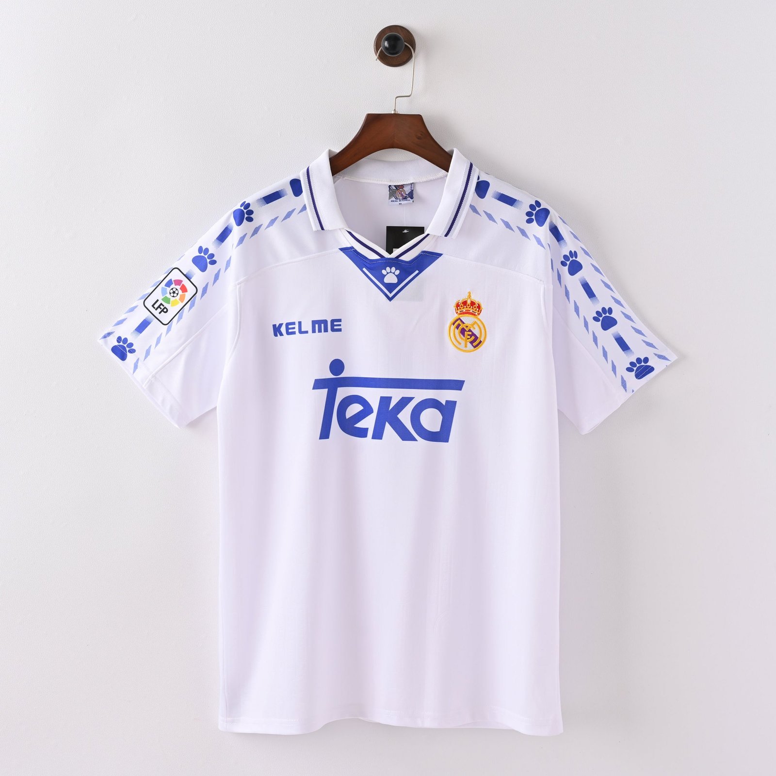 CAMISETA PRIMERA EQUIPACIÓN REAL MADRID 1996/97