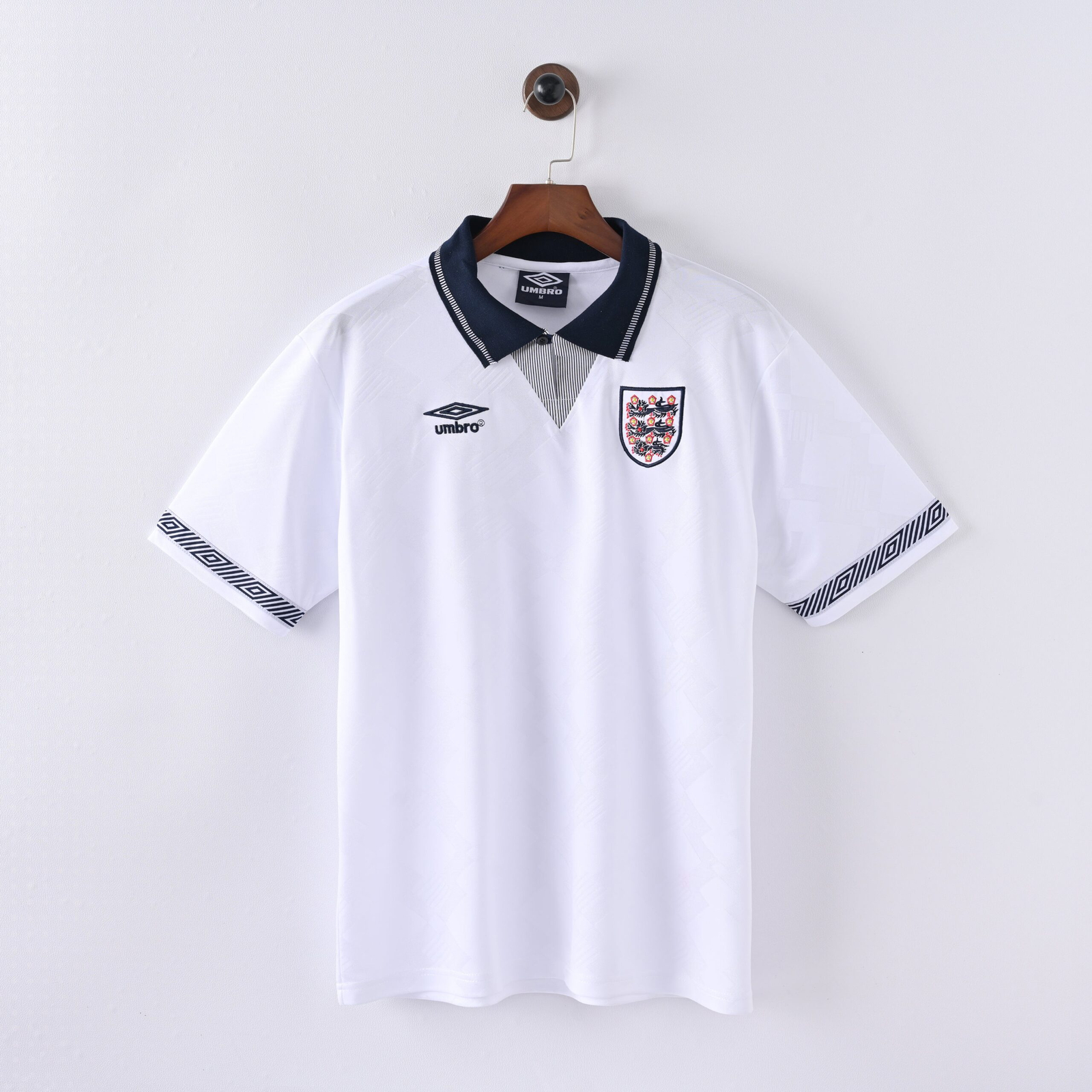 CAMISETA PRIMERA EQUIPACIÓN INGLATERRA 1990