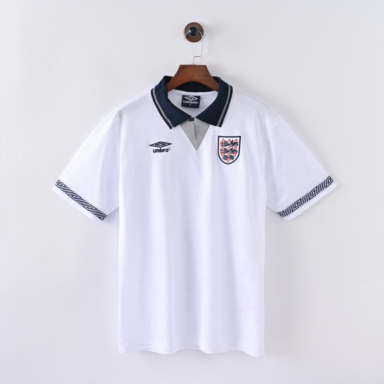 CAMISETA PRIMERA EQUIPACIÓN INGLATERRA 1990
