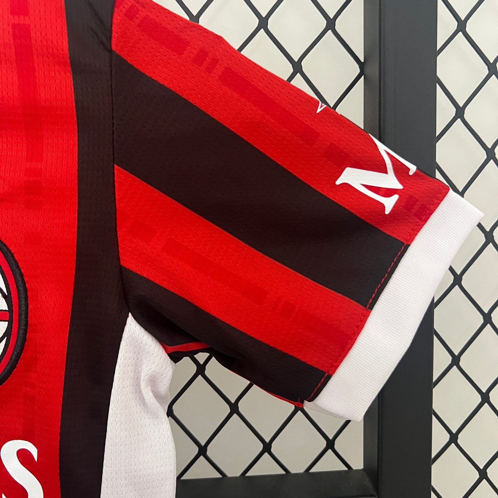 CAMISETA PRIMERA EQUIPACIÓN AC MILAN 24/25 VERSIÓN INFANTIL - Imagen 5