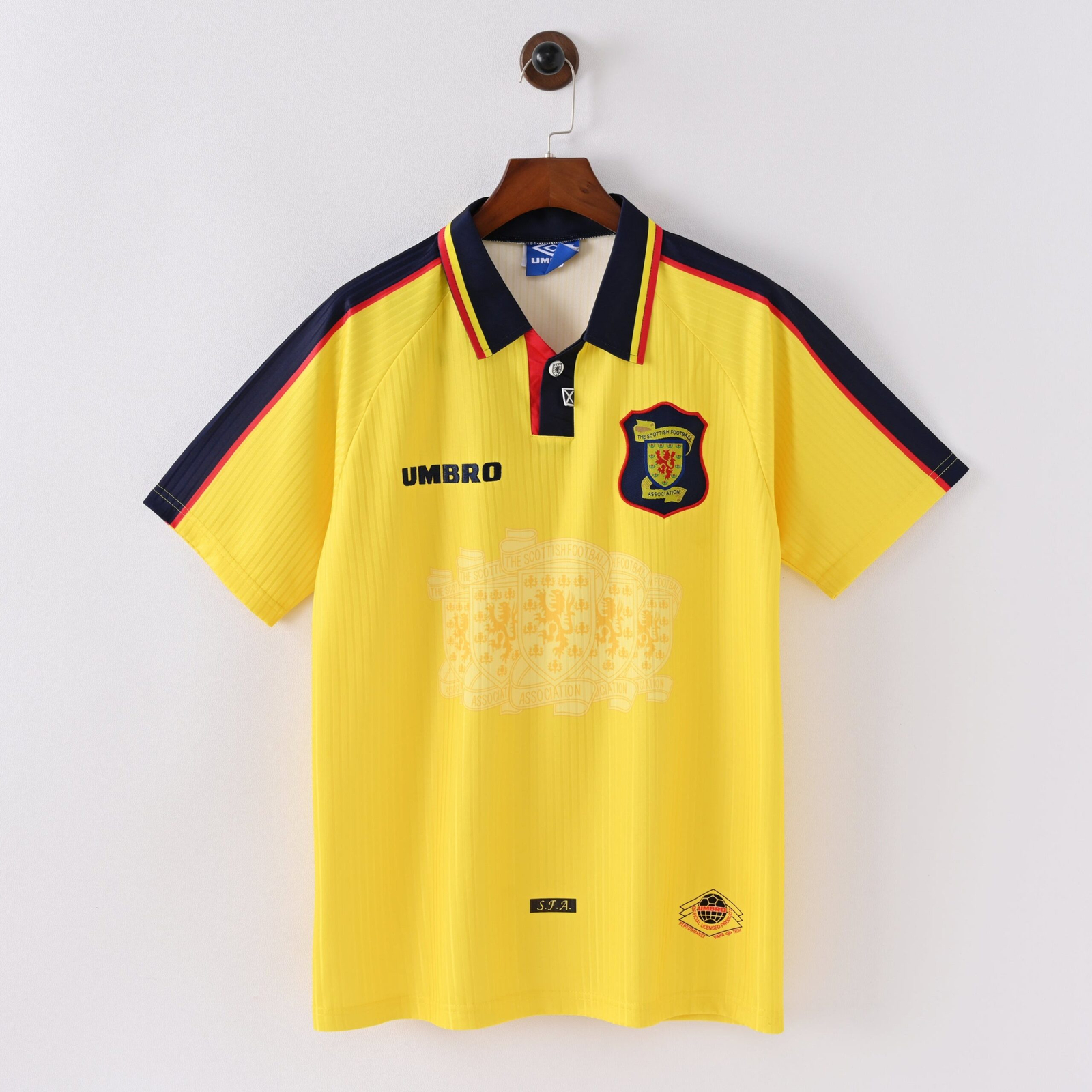 CAMISETA SEGUNDA EQUIPACIÓN ESCOCIA 1997