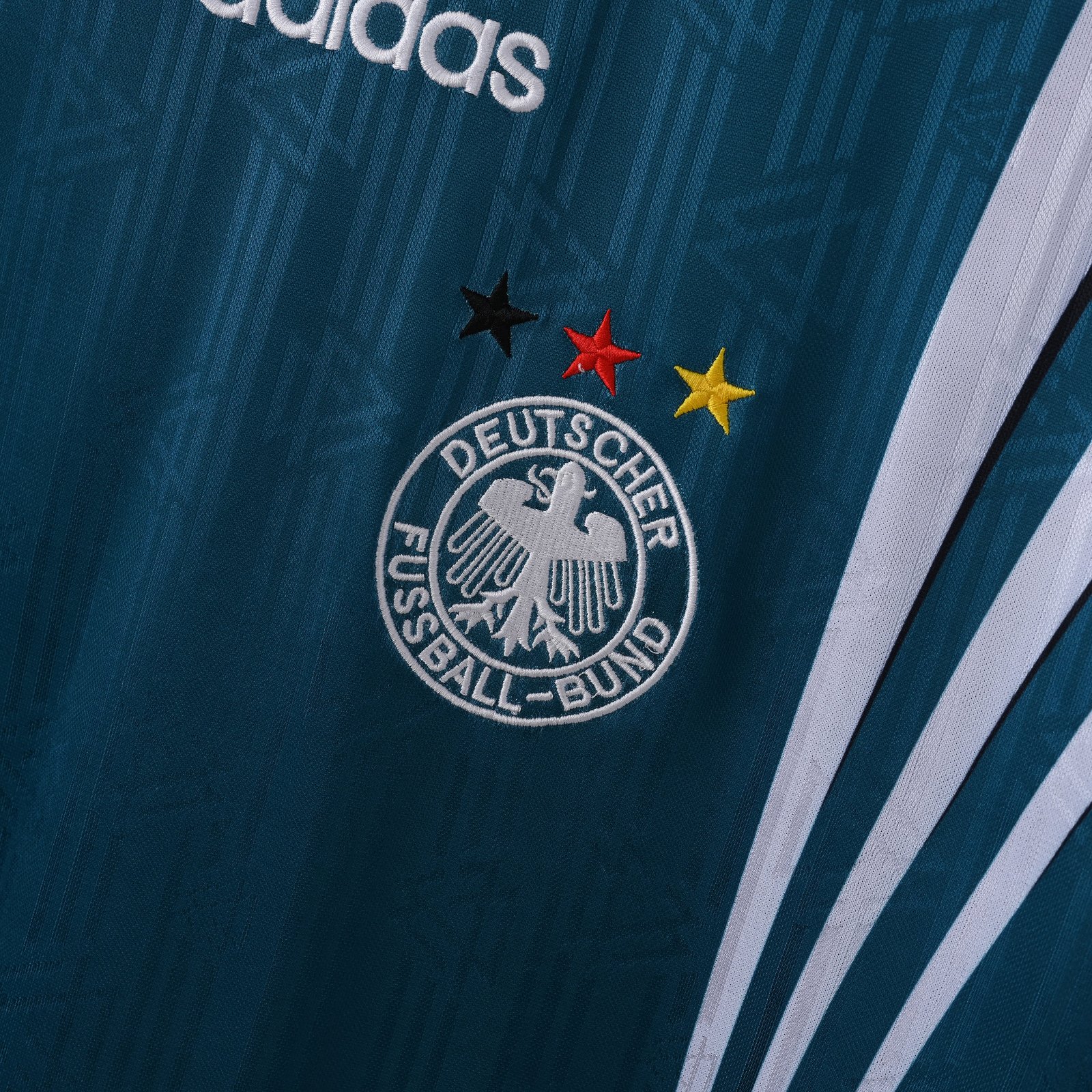 CAMISETA SEGUNDA EQUIPACIÓN ALEMANIA 1996 - Imagen 4