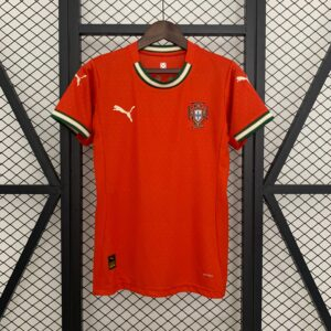 CAMISETA PRIMERA EQUIPACIÓN PORTUGAL 2025 VERSIÓN FEMENINA