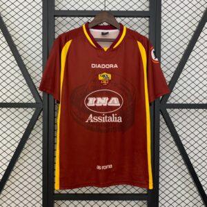 CAMISETA PRIMERA EQUIPACIÓN AS ROMA 1997/98