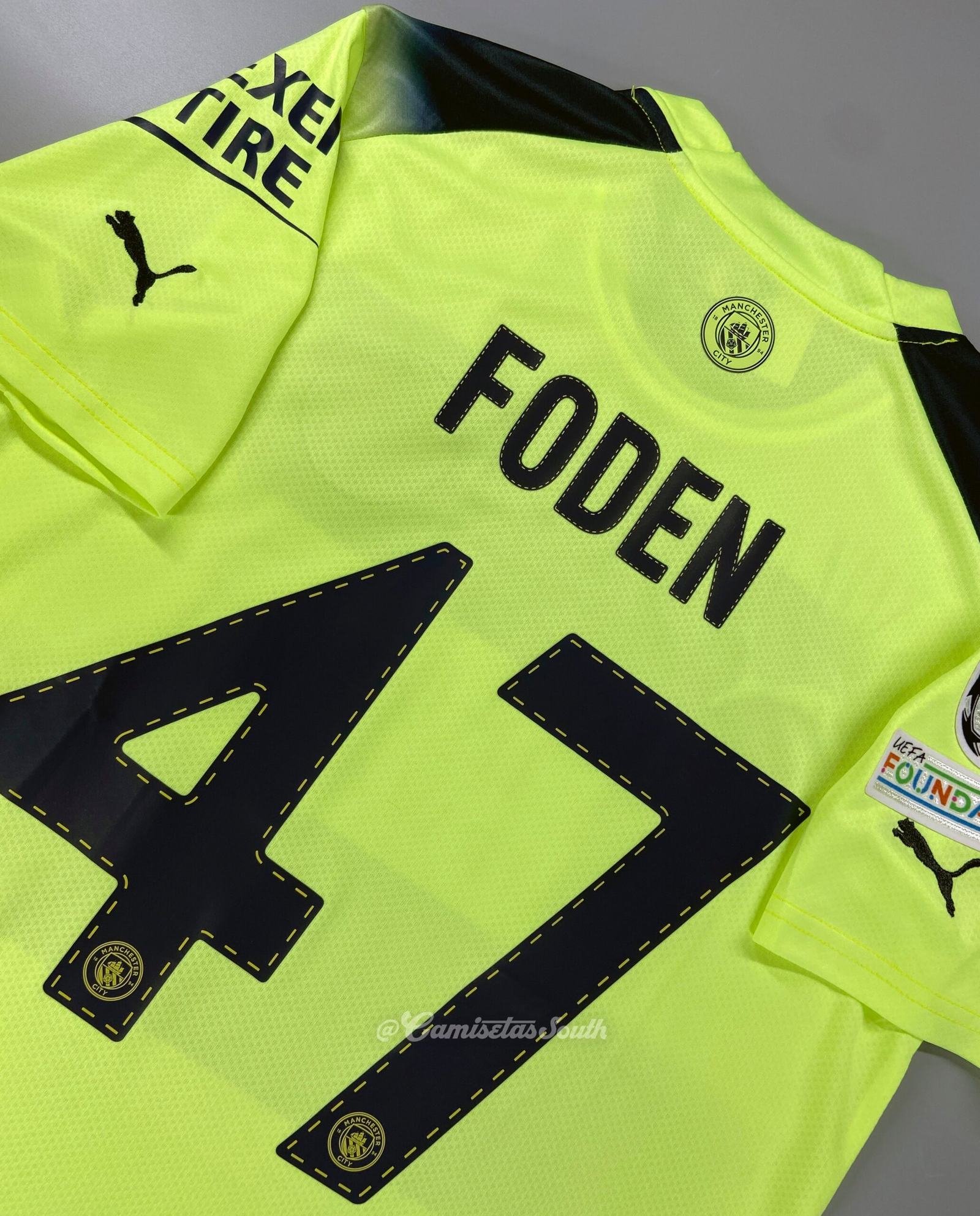 CAMISETA TERCERA EQUIPACIÓN MANCHESTER CITY 22/23 VERSIÓN FAN - Imagen 10