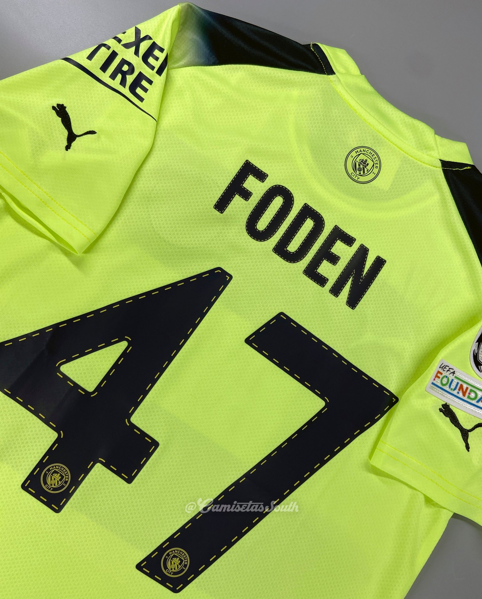 CAMISETA TERCERA EQUIPACIÓN MANCHESTER CITY 22/23 VERSIÓN FAN - Imagen 10