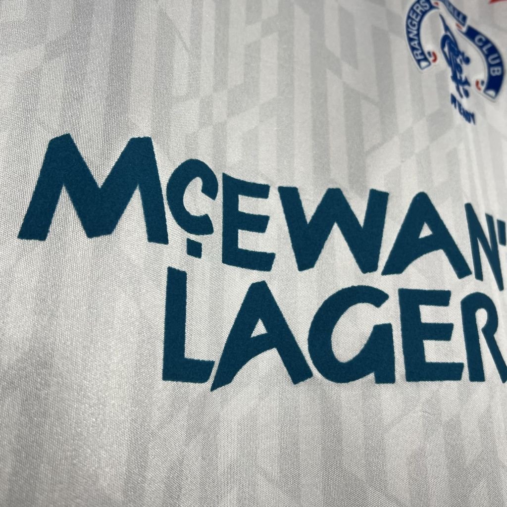 CAMISETA SEGUNDA EQUIPACIÓN RANGERS 1990/92 - Imagen 6