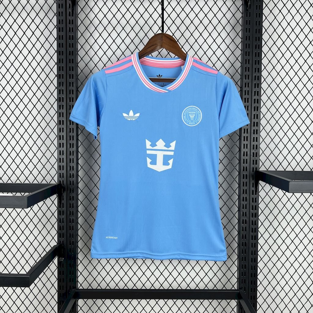 CAMISETA TERCERA EQUIPACIÓN INTER DE MIAMI 2025 VERSIÓN FEMENINA