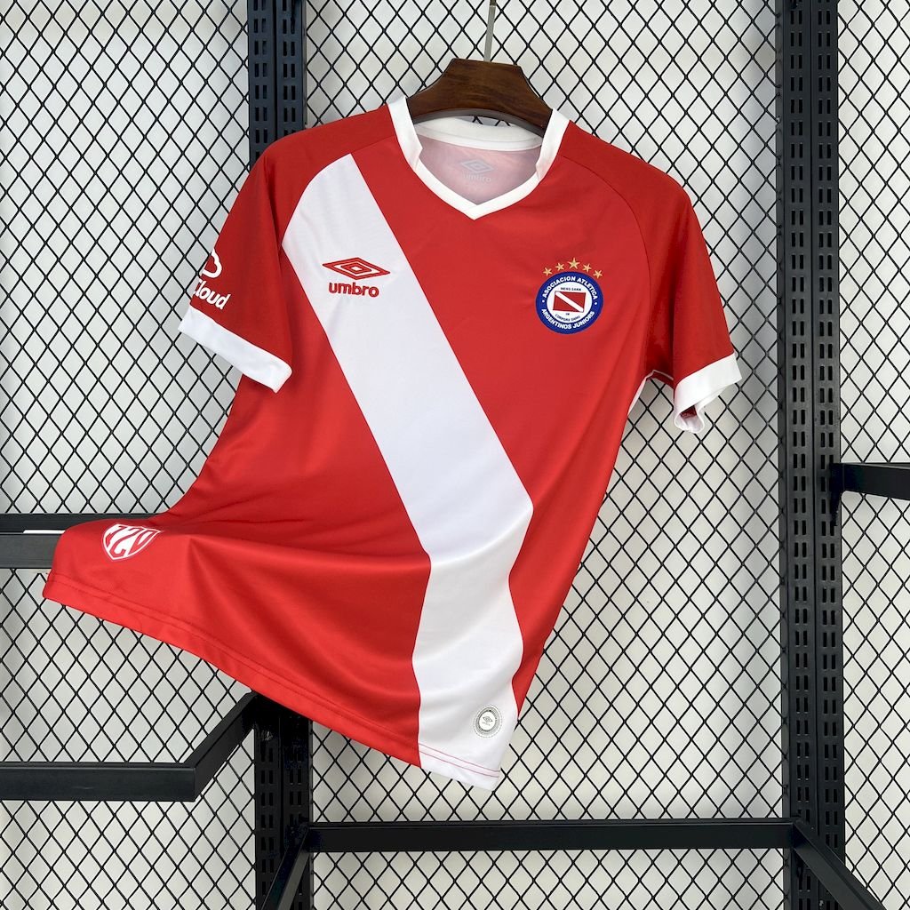 CAMISETA PRIMERA EQUIPACIÓN ARGENTINOS JUNIORS 2025 VERSIÓN FAN