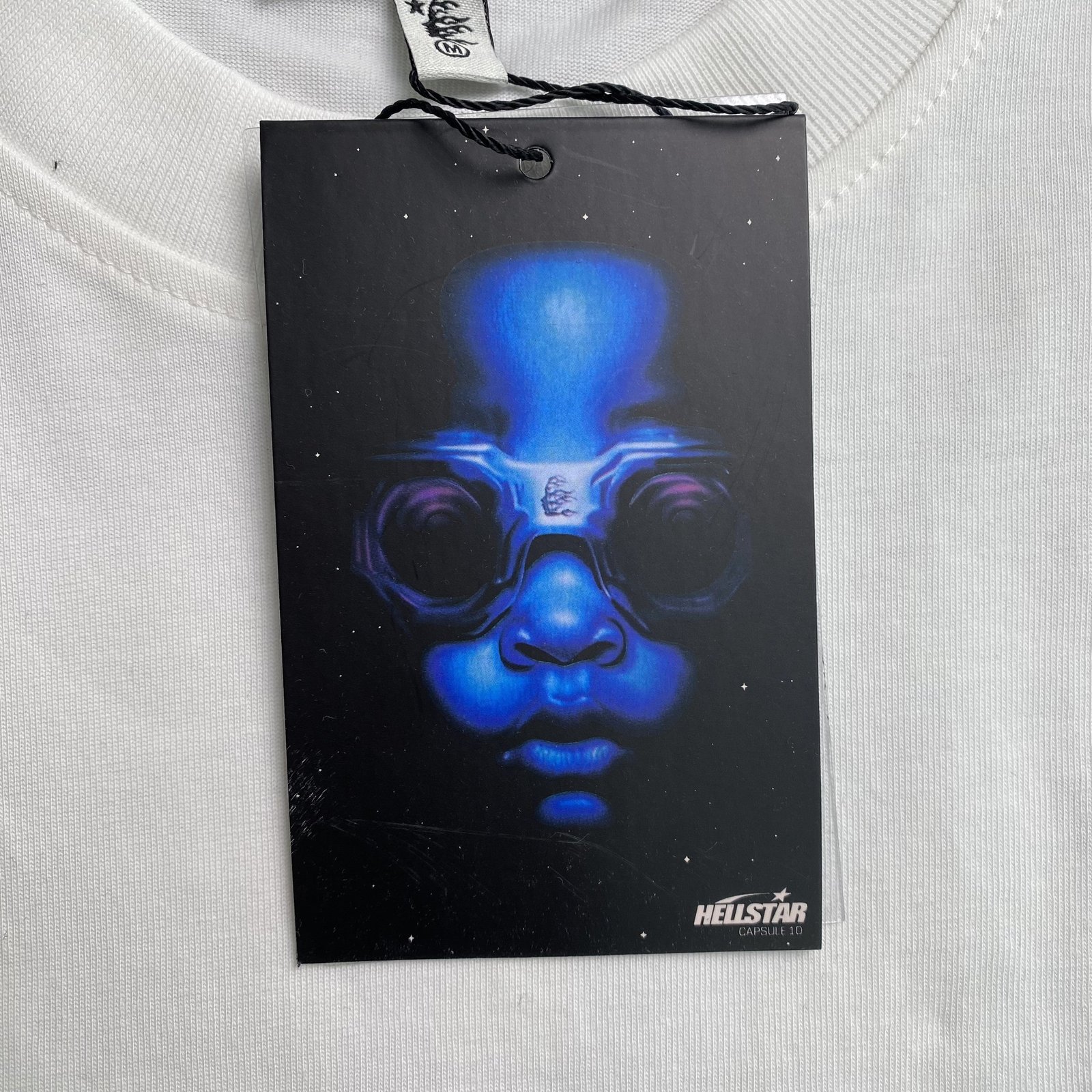 HELLSTAR CLASSIC LOGO GEL PRINT T-SHIRT - Imagen 5