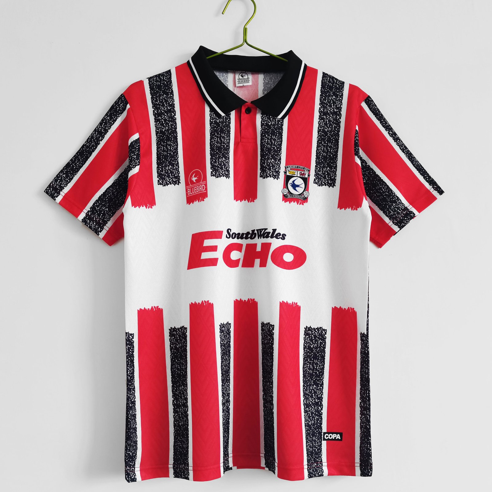 CAMISETA SEGUNDA EQUIPACIÓN CARDIFF CITY 1993/94