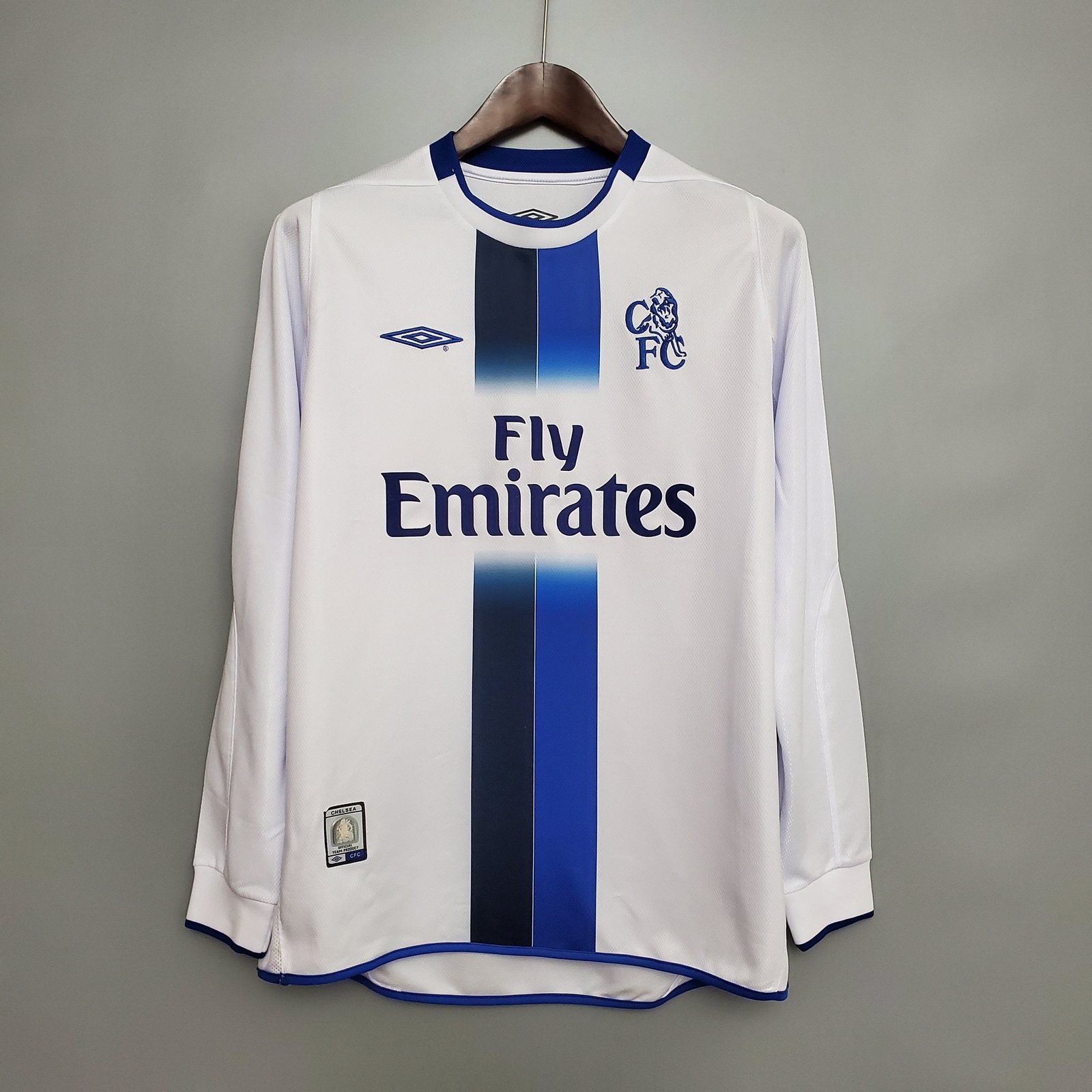 CAMISETA SEGUNDA EQUIPACIÓN CHELSEA 2003/04 - Imagen 9