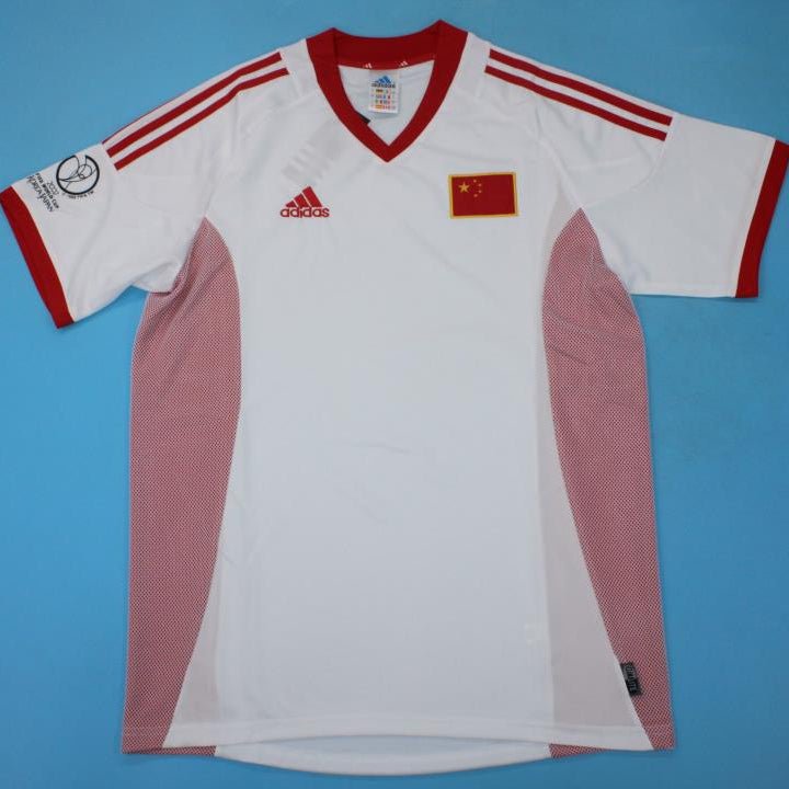 CAMISETA SEGUNDA EQUIPACIÓN CHINA 2002