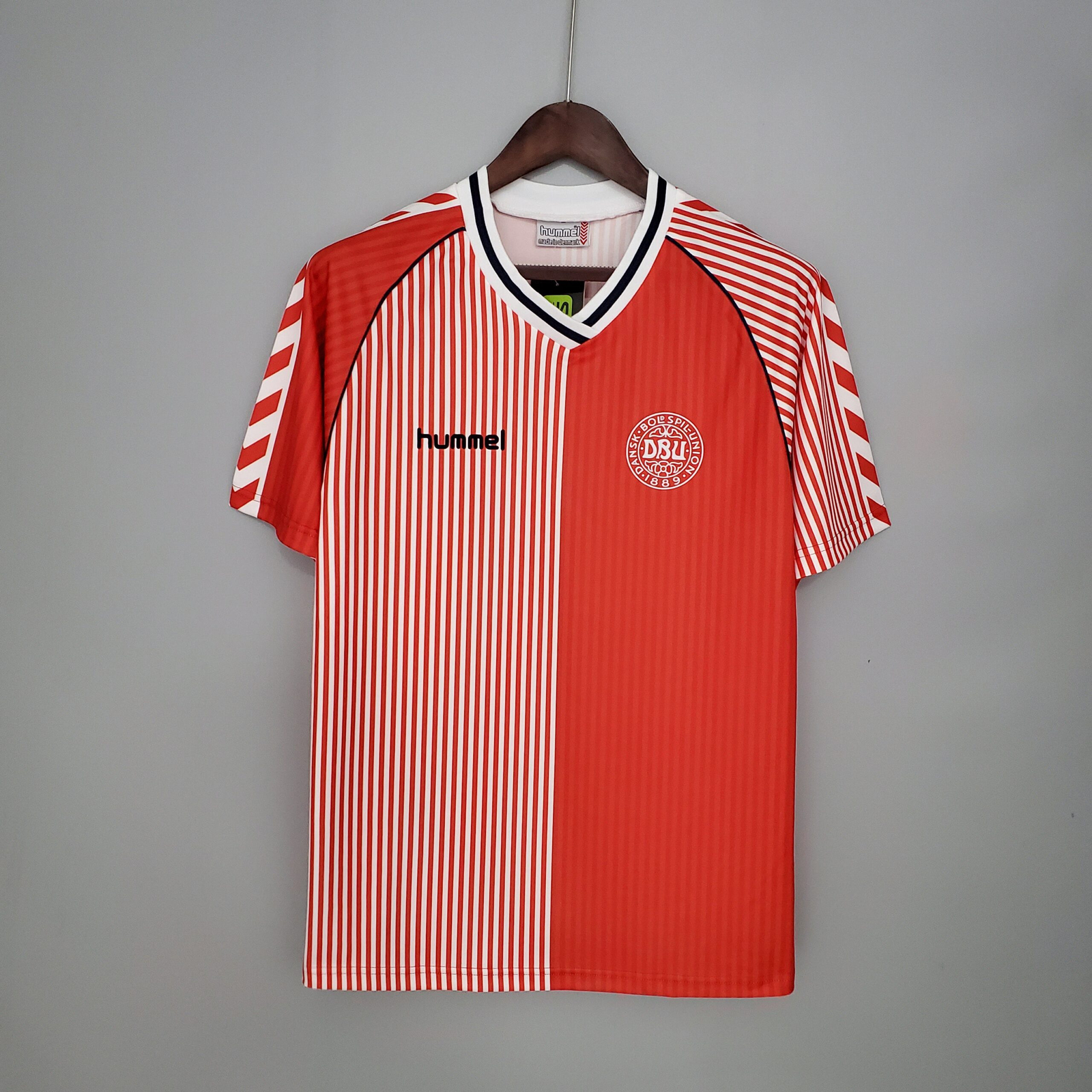 CAMISETA PRIMERA EQUIPACIÓN DINAMARCA 1986