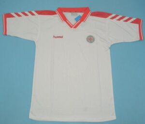 CAMISETA SEGUNDA EQUIPACIÓN DINAMARCA 1998