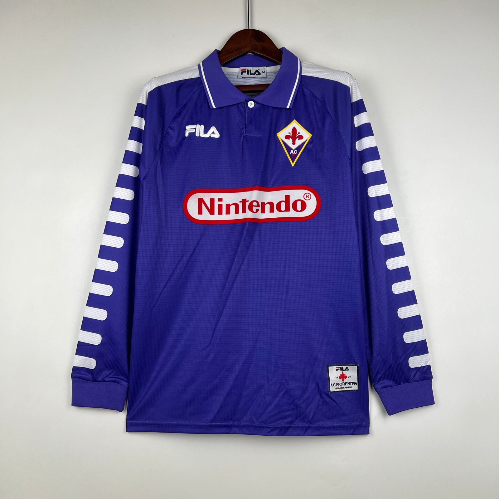 CAMISETA PRIMERA EQUIPACIÓN FIORENTINA 1998/99 - Imagen 9