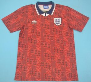 CAMISETA SEGUNDA EQUIPACIÓN INGLATERRA 1994