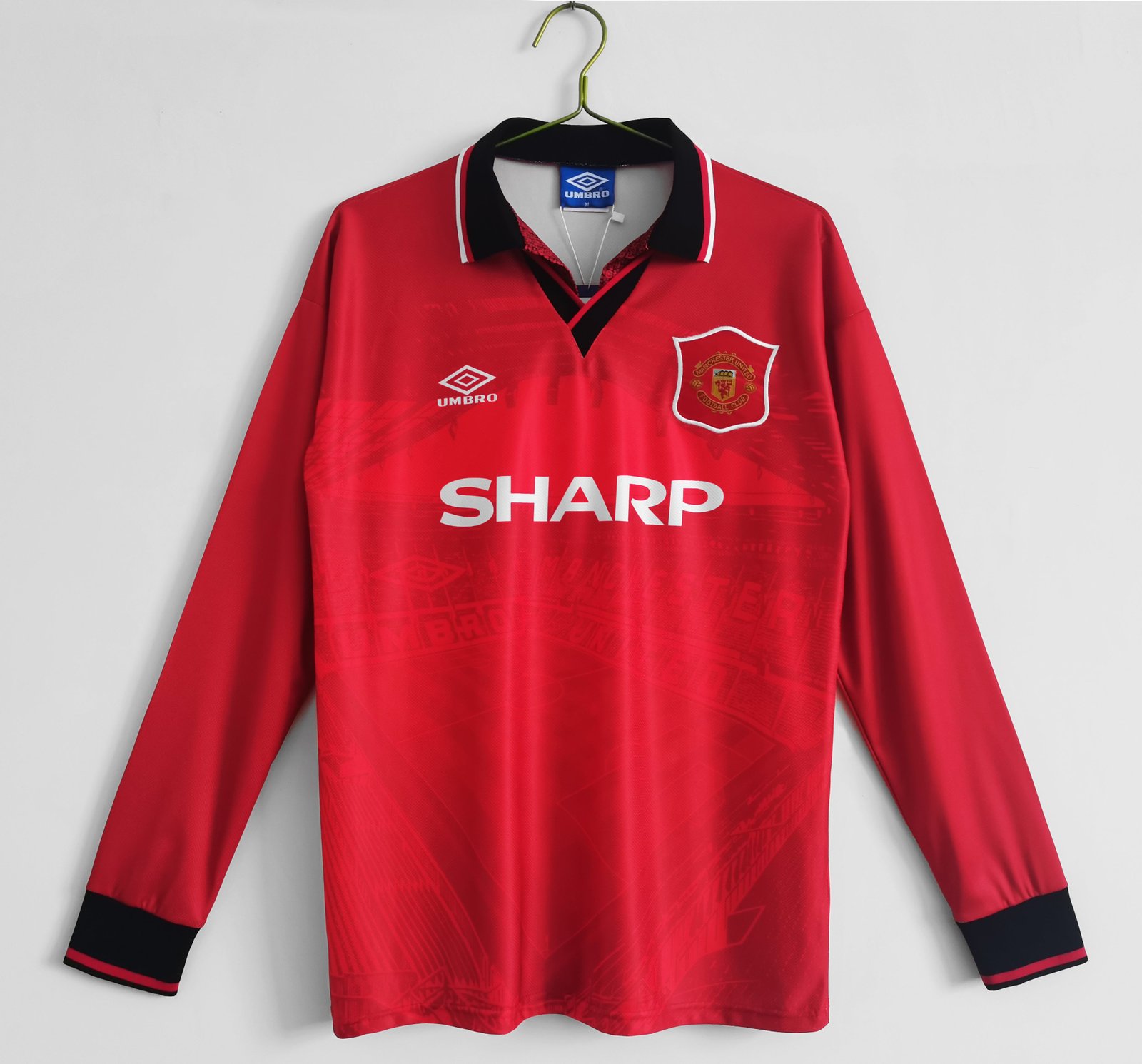 CAMISETA PRIMERA EQUIPACIÓN MANCHESTER UNITED 1994/96 - Imagen 10