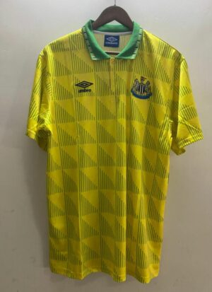 CAMISETA SEGUNDA EQUIPACIÓN NEWCASTLE 1990/91