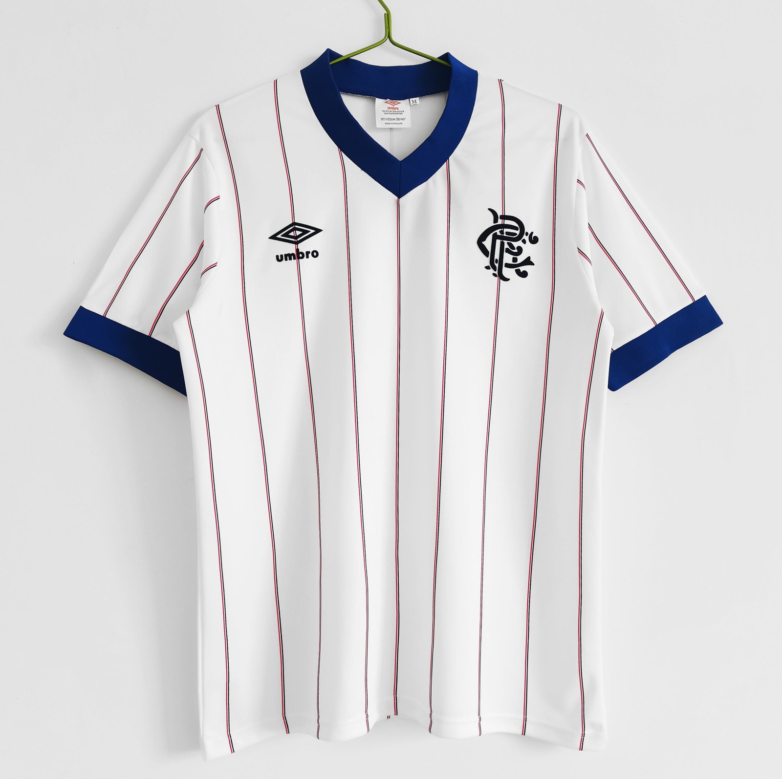 CAMISETA SEGUNDA EQUIPACIÓN RANGERS 1982/84