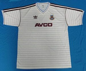 CAMISETA SEGUNDA EQUIPACIÓN WEST HAM 1985/87