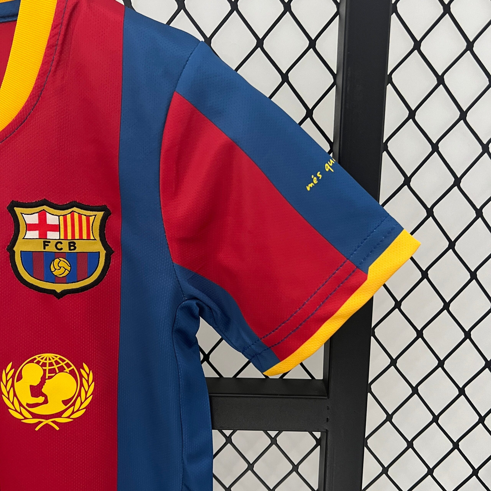 CAMISETA PRIMERA EQUIPACIÓN BARCELONA 2010/11 INFANTIL - Imagen 5