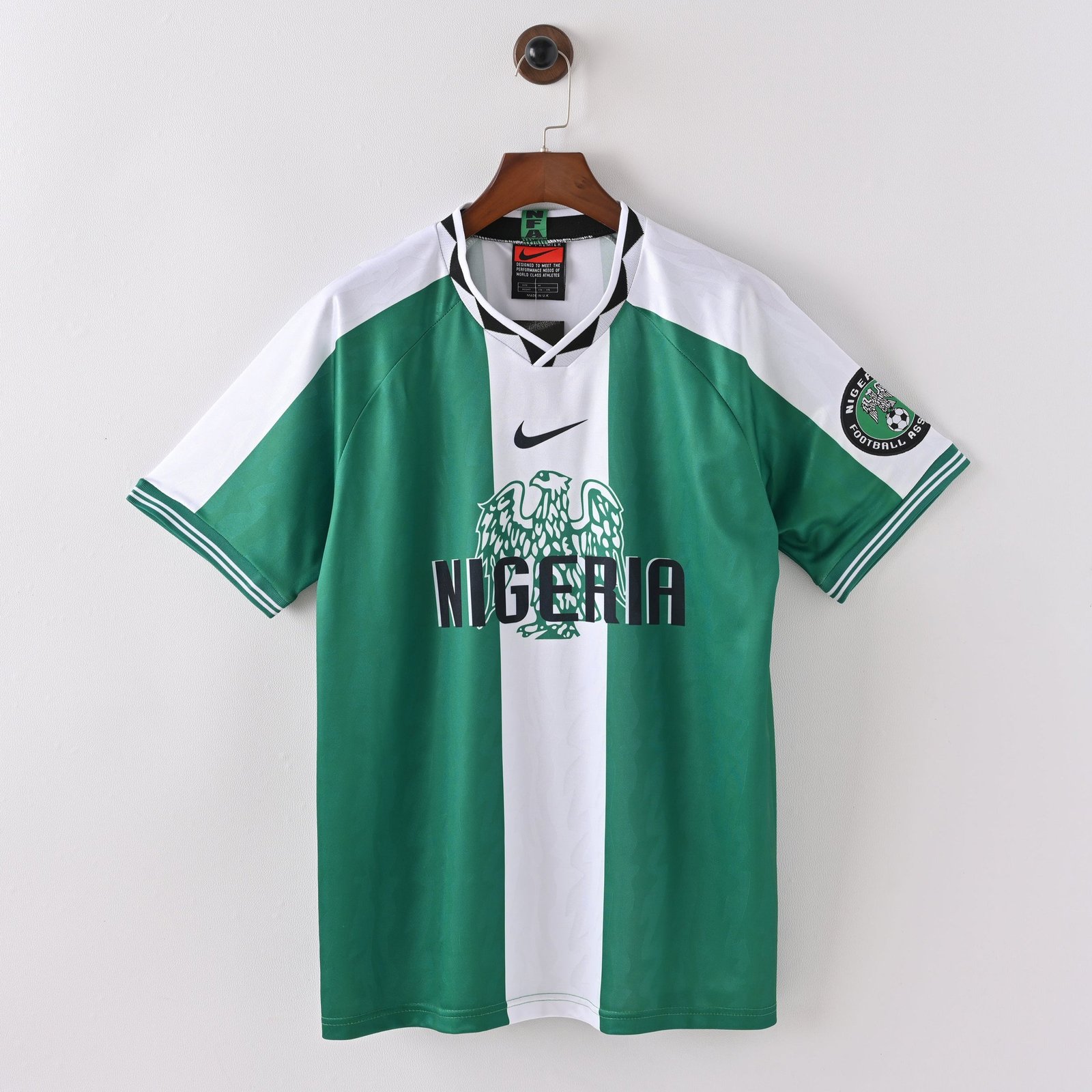 CAMISETA PRIMERA EQUIPACIÓN NIGERIA 1996