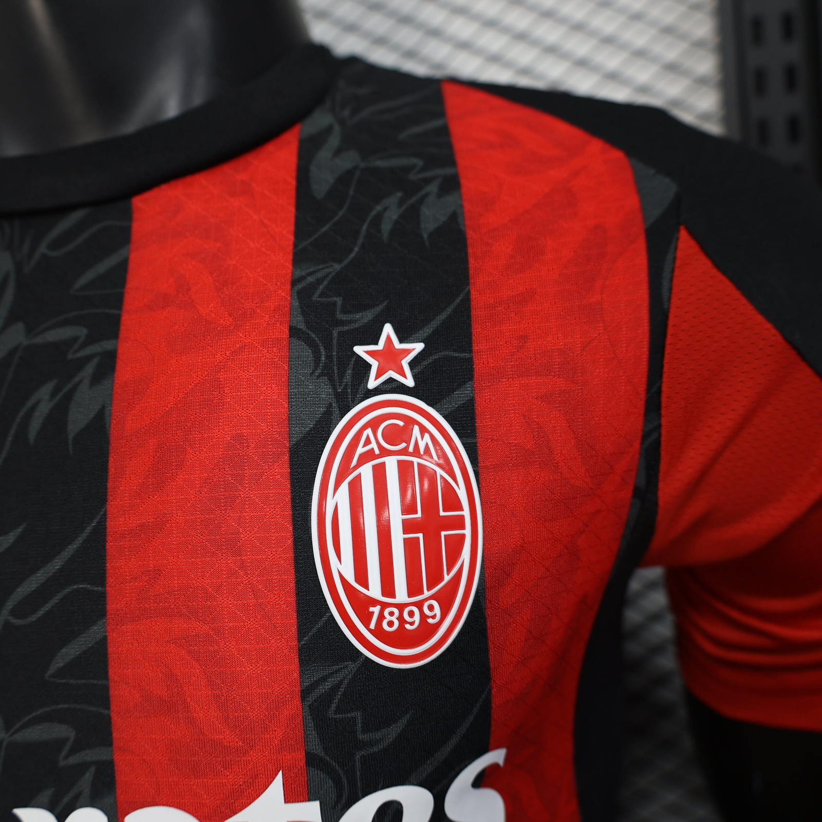 CAMISETA PRIMERA EQUIPACIÓN AC MILAN 25/26 VERSIÓN JUGADOR - Imagen 4