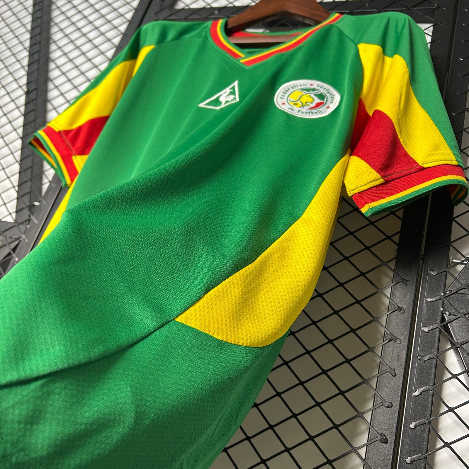 CAMISETA SEGUNDA EQUIPACIÓN SENEGAL 2002 - Imagen 6