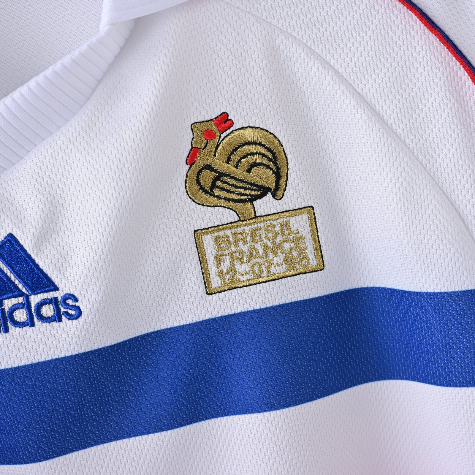 CAMISETA SEGUNDA EQUIPACIÓN FRANCIA 1998 - Imagen 4