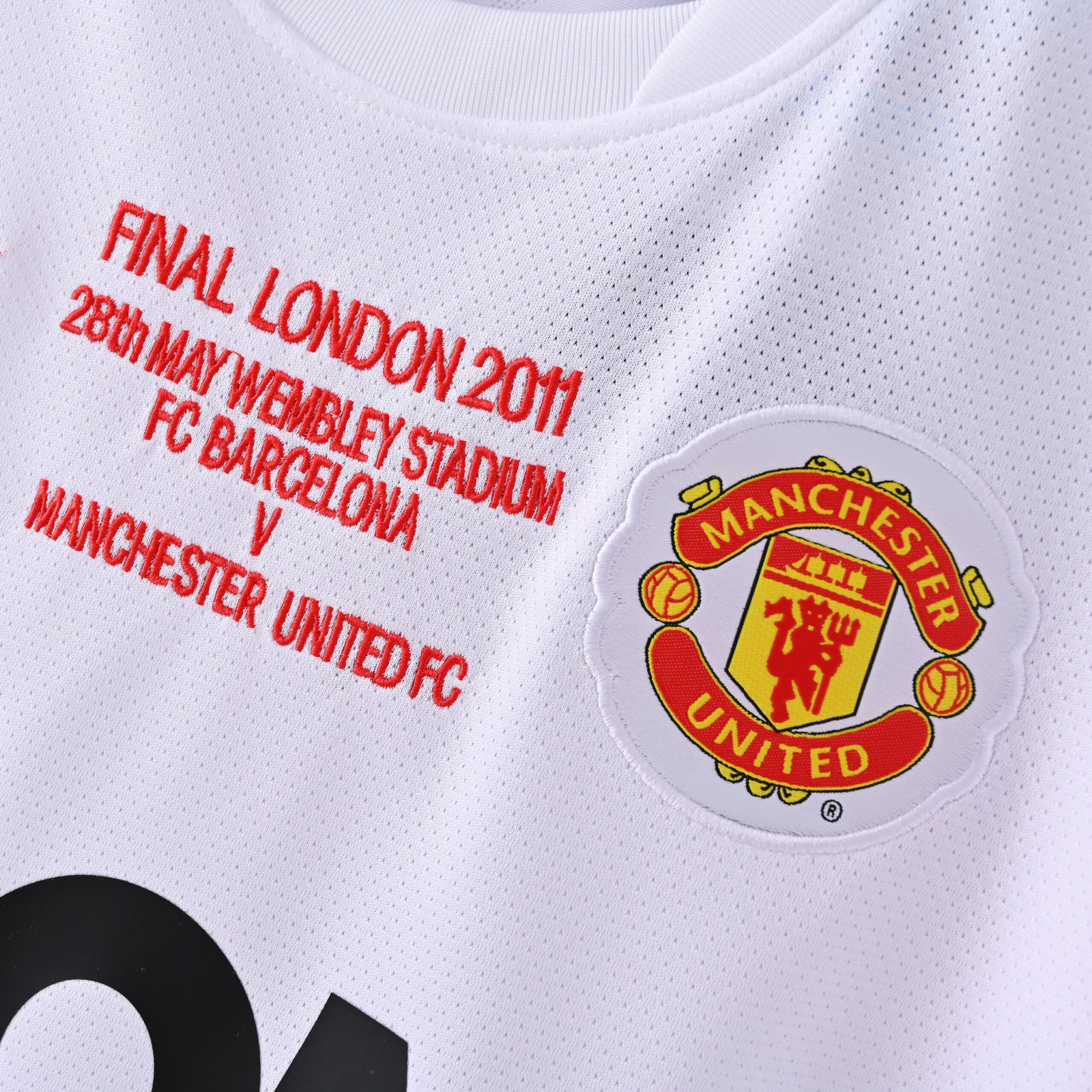 CAMISETA SEGUNDA EQUIPACIÓN MANCHESTER UNITED 2010/11 - Imagen 4