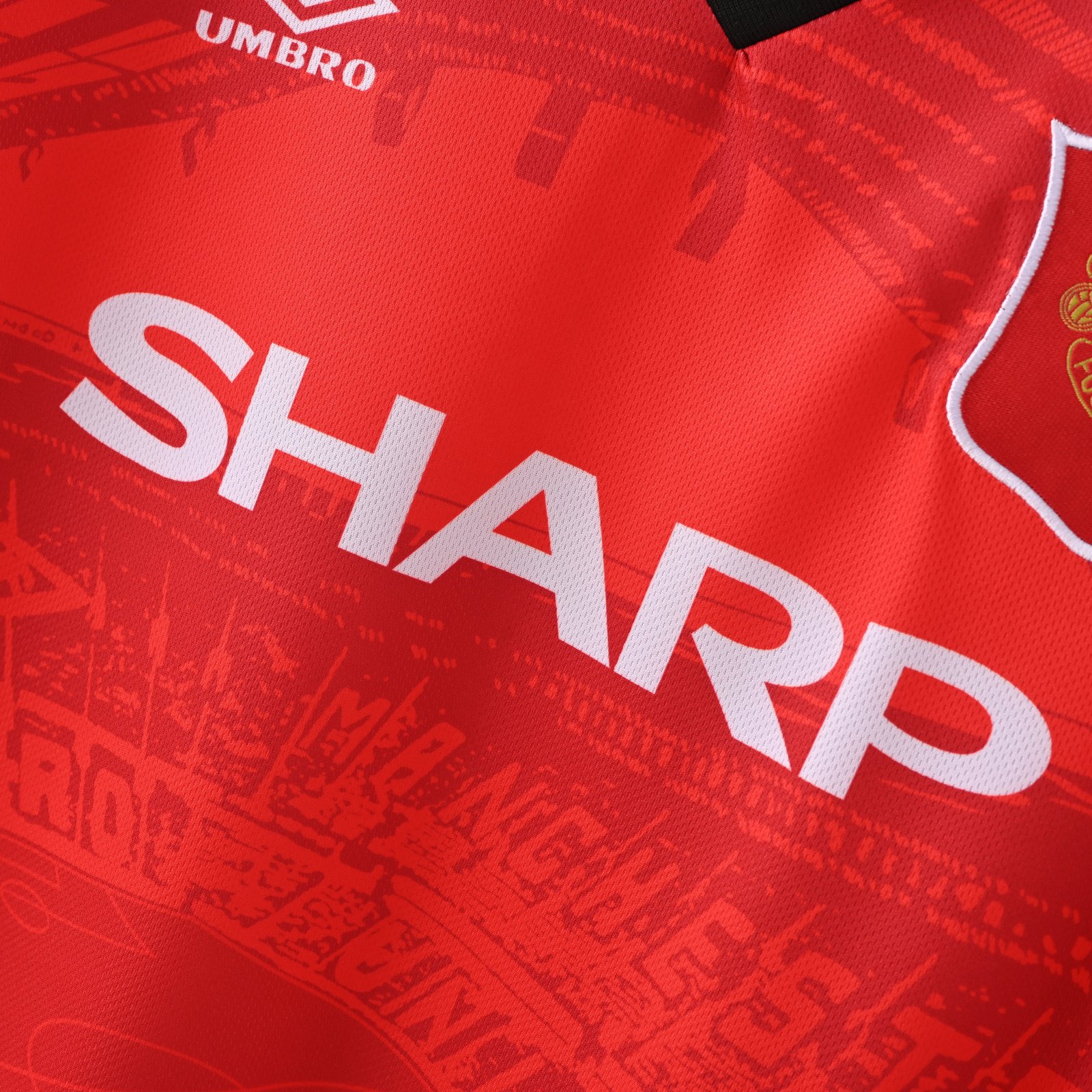 CAMISETA PRIMERA EQUIPACIÓN MANCHESTER UNITED 1994/96 - Imagen 6