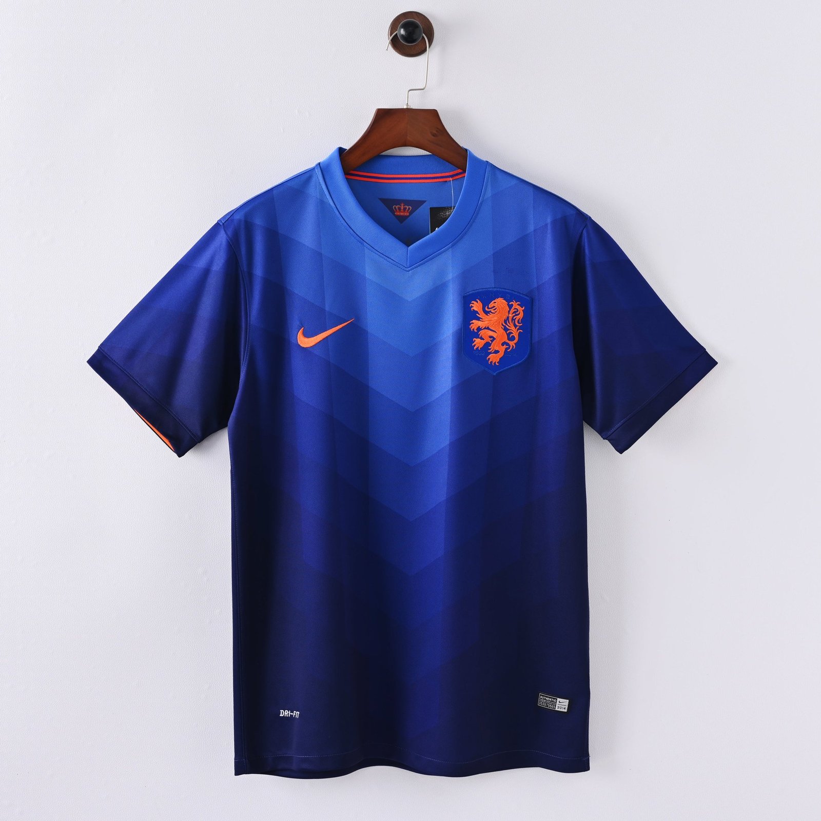 CAMISETA SEGUNDA EQUIPACIÓN PAÍSES BAJOS 2014