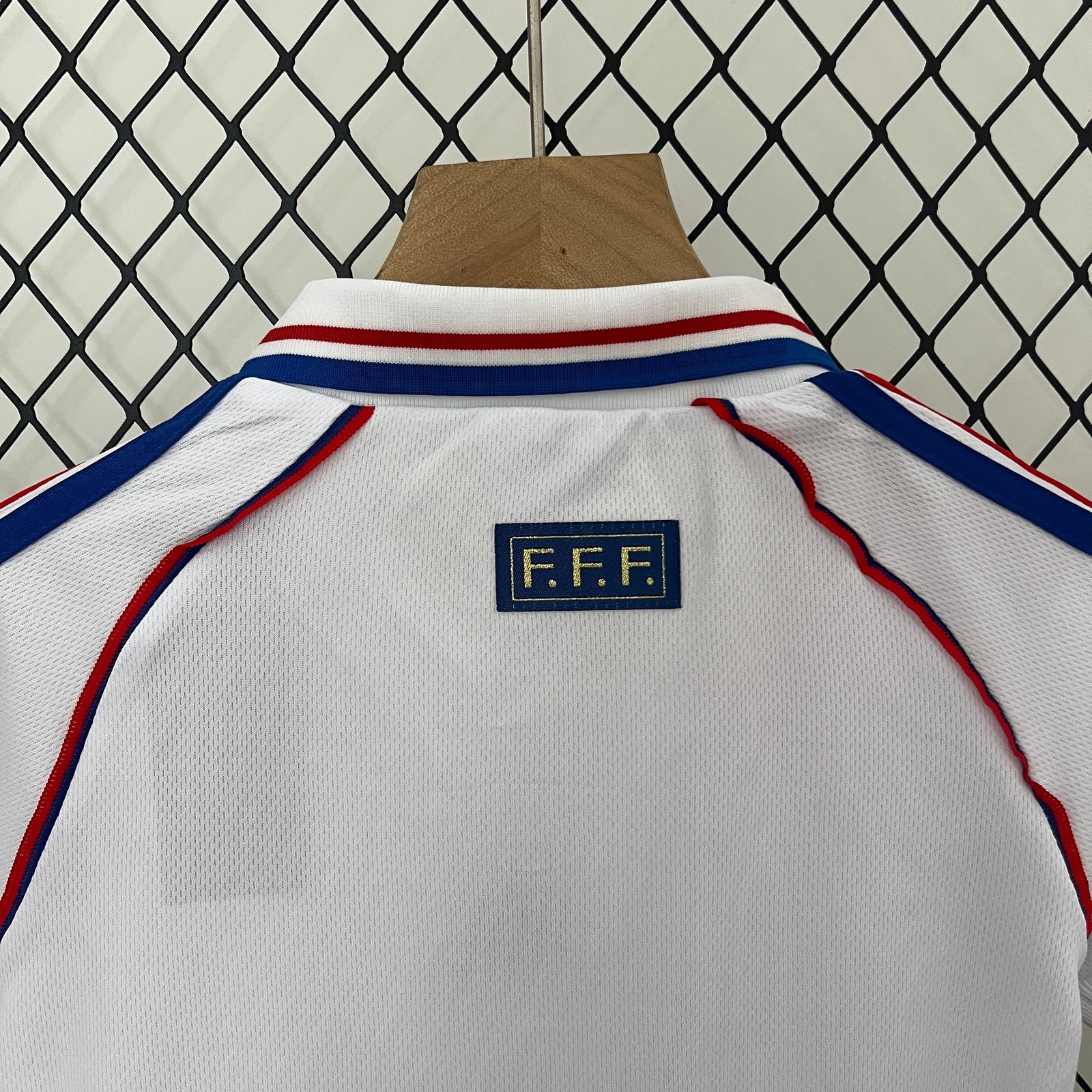CAMISETA SEGUNDA EQUIPACIÓN FRANCIA 1998 INFANTIL - Imagen 9